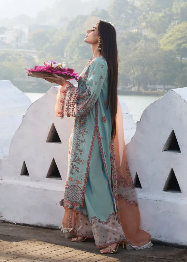 Hussain Rehar Luxury Lawn 25 - Malibu