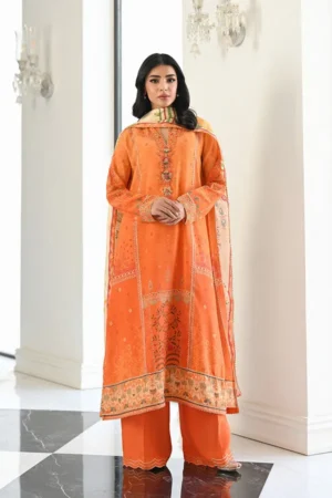 Mina Hasan Chikankari 25 - Mocha