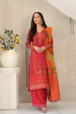 Mina Hasan Chikankari 25 - Autumn