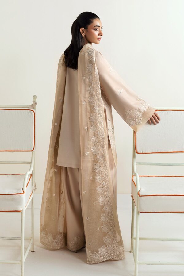 Afrozeh Basic Pret 25 - Vanilla beige