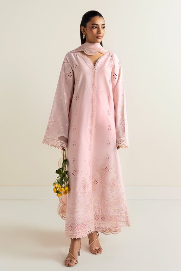 Afrozeh Basic Pret 25 - Dewy Lilac