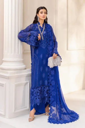 Maria B Embroidered Chiffon | MPC-25-103