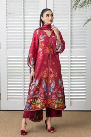 Mina Hasan Signature Prints - Auric Magenta