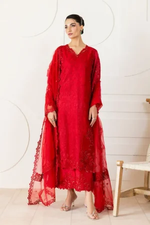 Mushq Zarminay Luxury Pret - Rubea