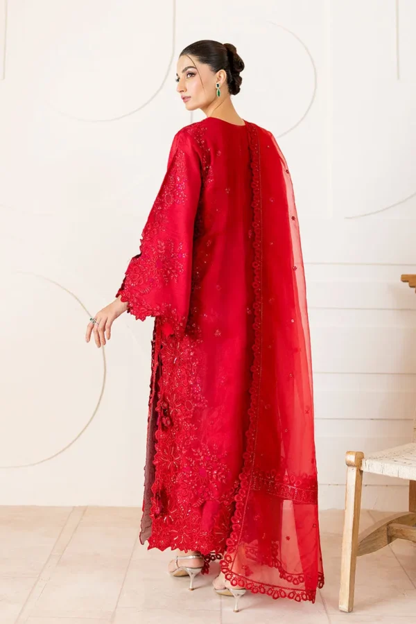 Mushq Zarminay Luxury Pret - Rubea