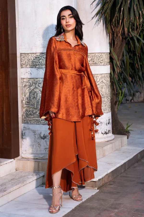 Zainab Salman Muse Festive Pret - Rustic Blush