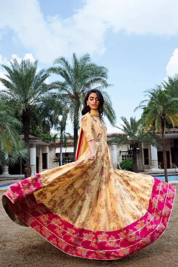 Zainab Salman Muse Festive Pret - Butter Bloom