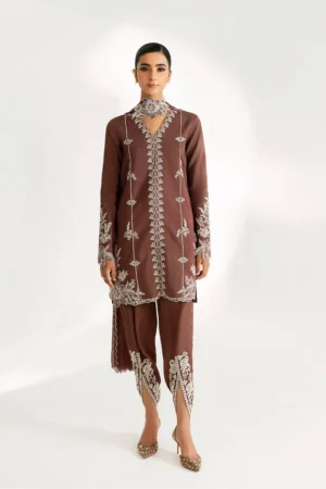 Saira Rizwan Silk Pret 25 - Ambere - Srsp-25-04