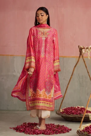 Farah Talib Aziz Festive Prints - Selin Crimson