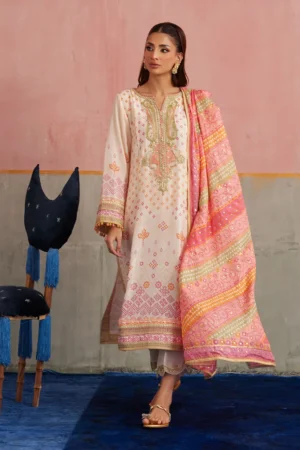 Farah Talib Aziz Festive Prints - Isa Ivory
