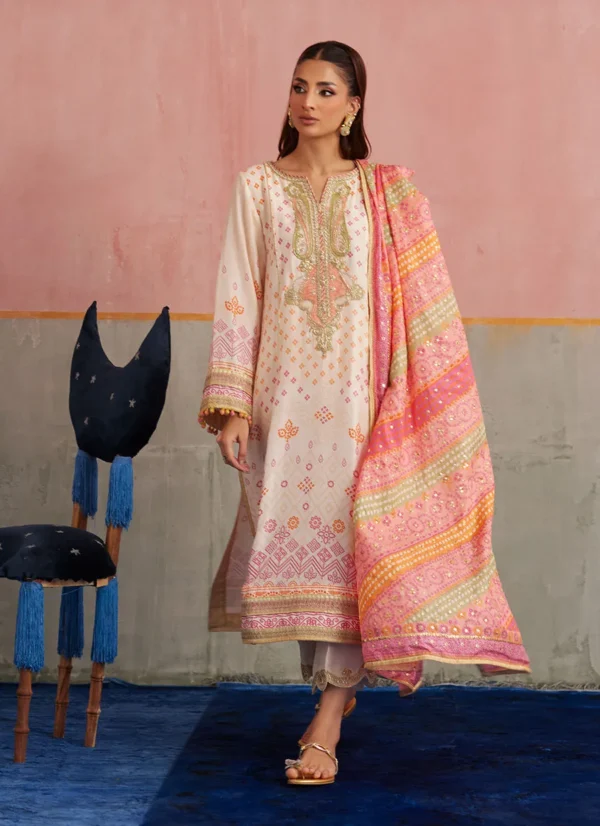 Farah Talib Aziz Festive Prints - Isa Ivory