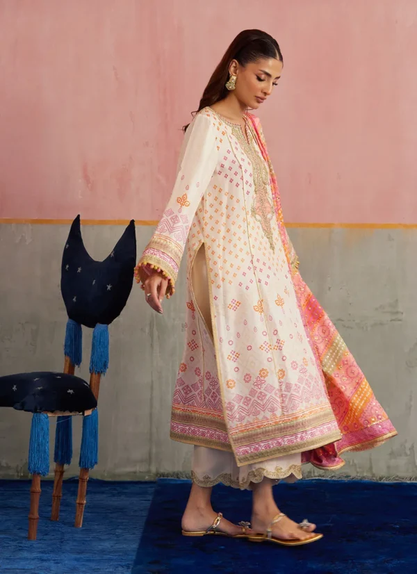 Farah Talib Aziz Festive Prints - Isa Ivory