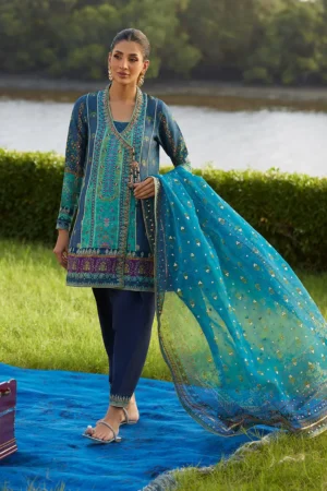 Farah Talib Aziz Mayna Festive Luxe Pret - Azeema
