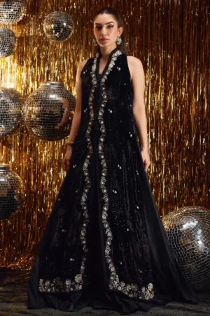 Farah Talib Aziz Velvet Fete - Aveline