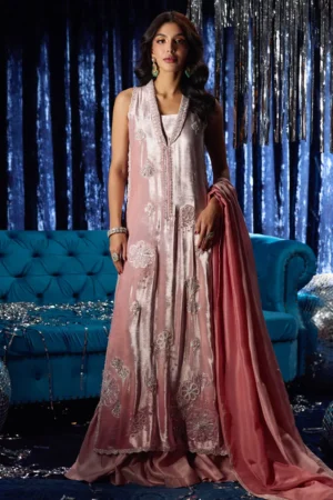 Farah Talib Aziz Velvet Fete - Calista Misty Rose