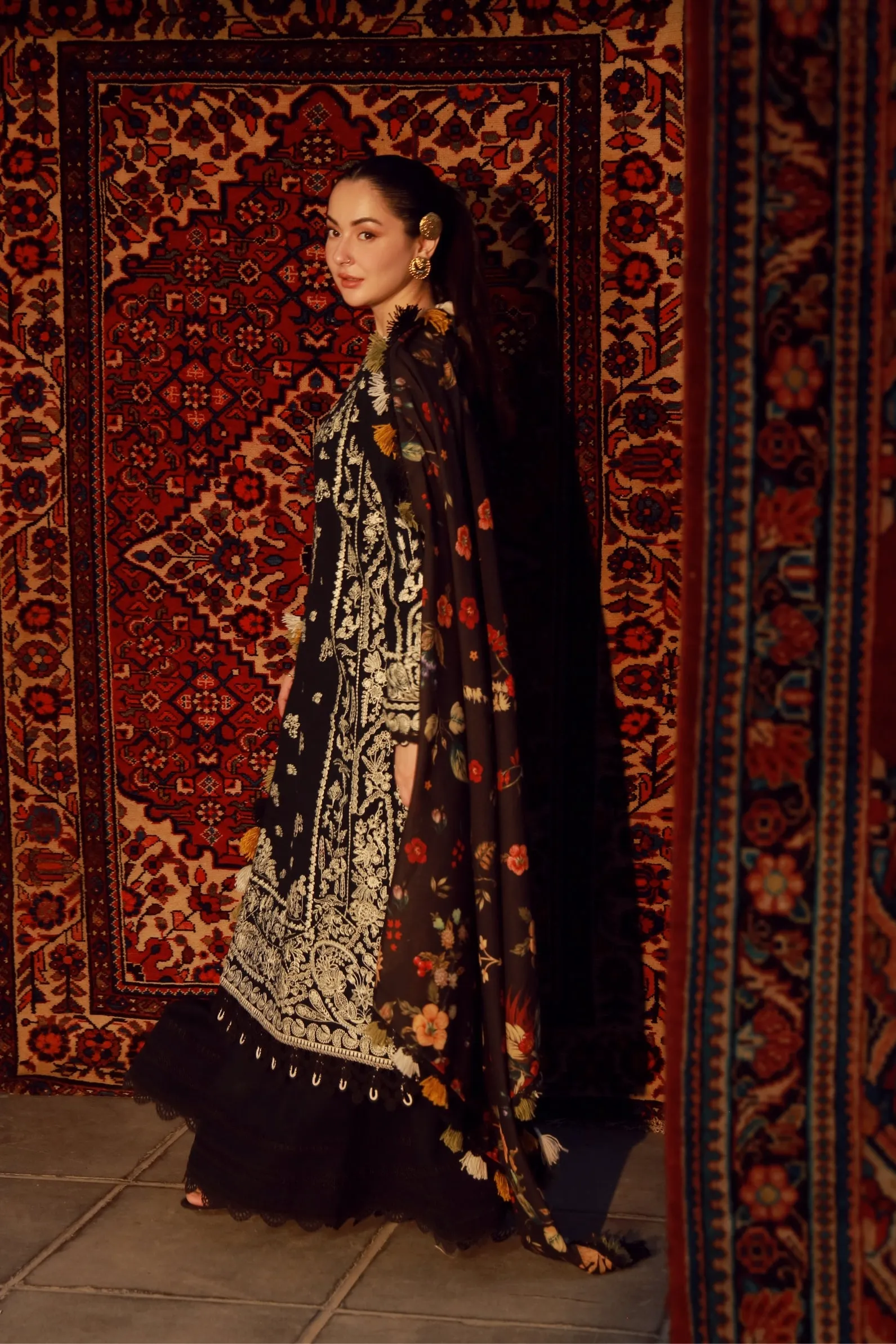 Maryam Hussain Winter Shawl 25 - Mausam