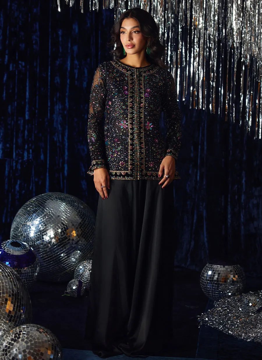 Farah Talib Aziz Velvet Fete - Lumi Organza