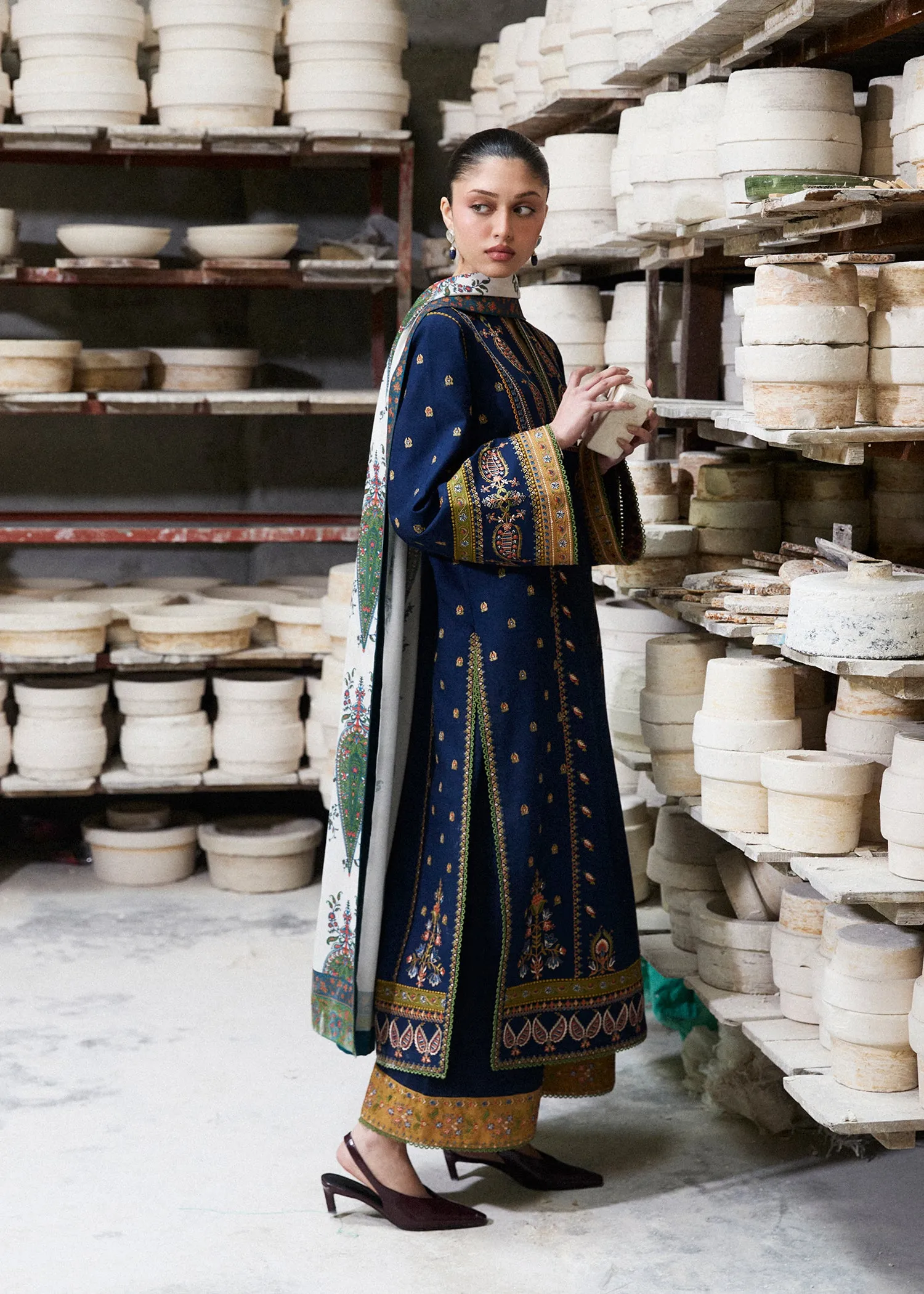 Hussain Rehar Khaddar Pret 25 - Afsanah