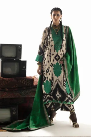 Zainab Chottani Winter Shawls 25 - Novaya - D7