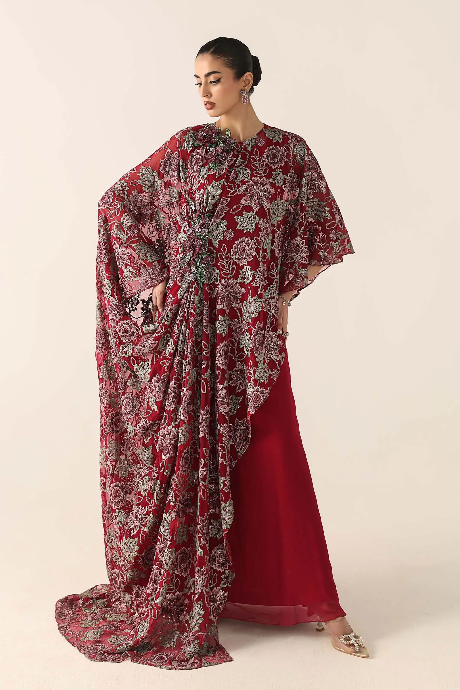 Maria B Eid Luxe Fabric | LF-1009