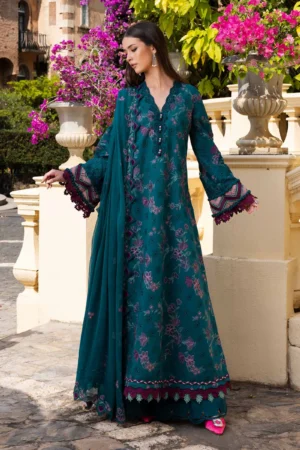 Maria B Eid Luxe Fabric | LF-1017