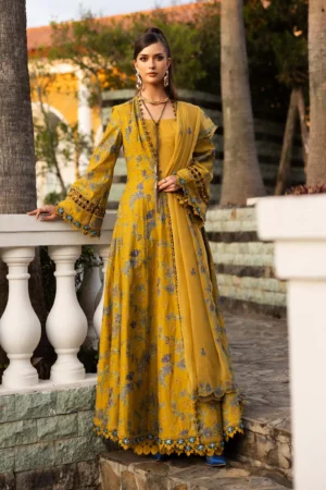 Maria B Eid Luxe Fabric | LF-1018