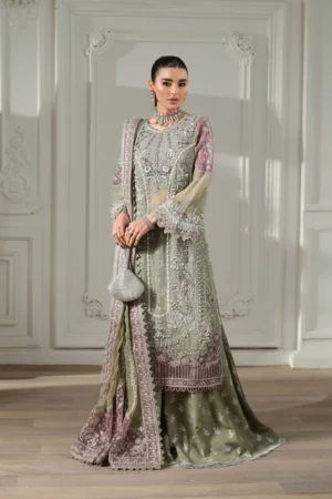 Maryam Hussain Embroidered Chiffon - Jhoomro