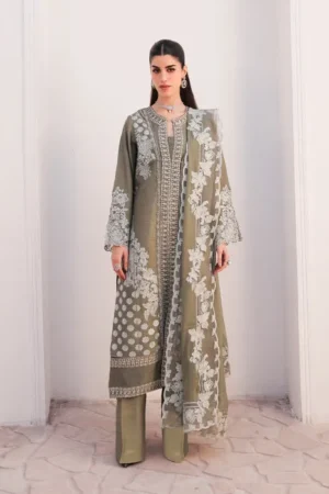 Saira Shakira Sia Luxury Pret | Ashen Aura