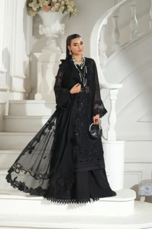 Maryam Hussain Embroidered Chiffon - Andaz