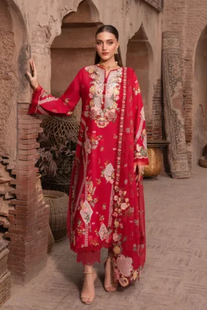 Saira Shakira Breeze Lawn 26 - Rose-6-A