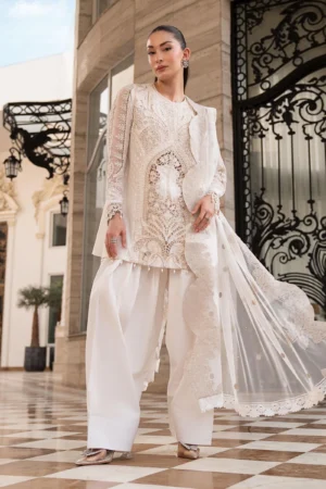 Maria B Embroidered Lawn - ELS-26-01-A