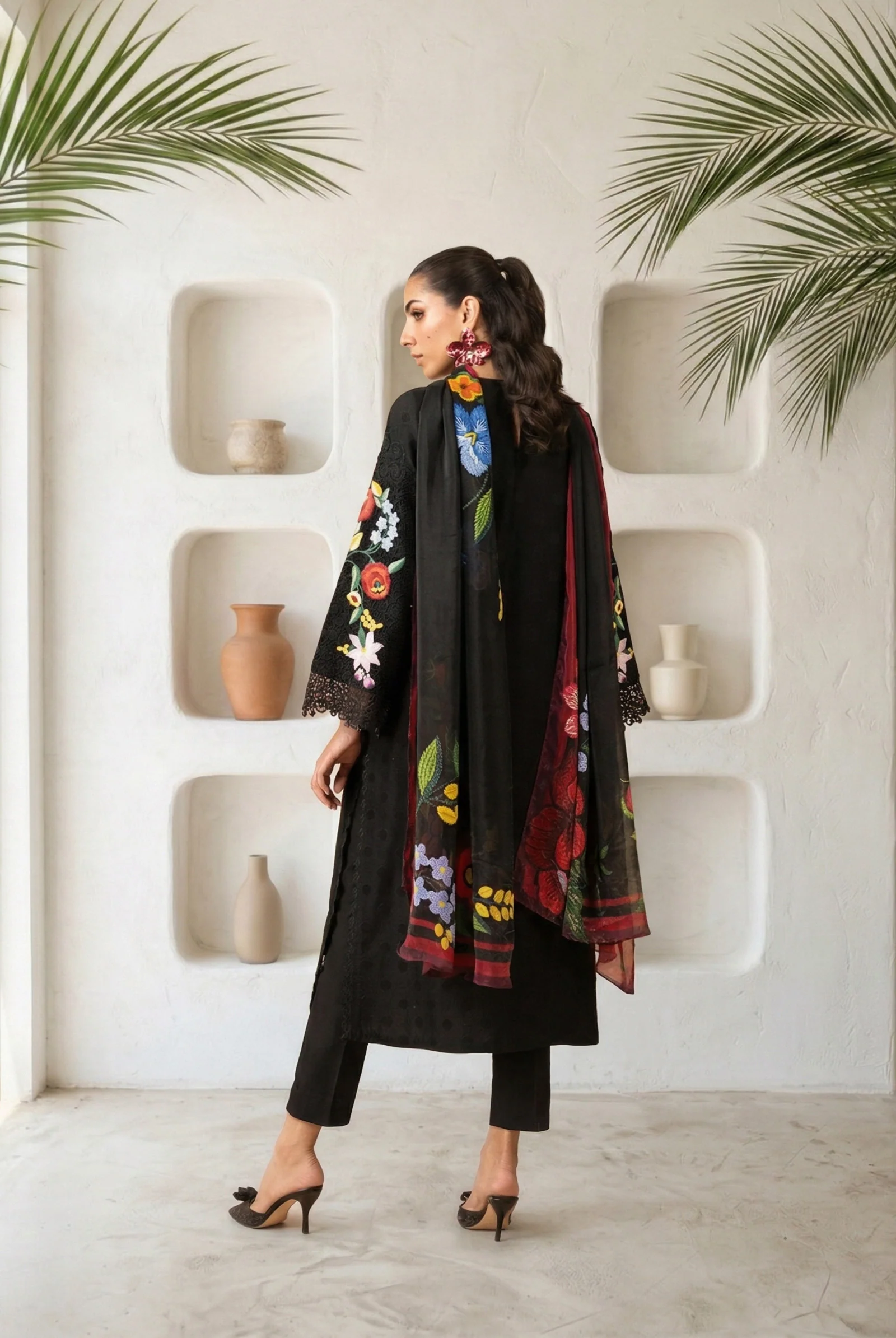 Maria B Embroidered Lawn - DS-2610-B