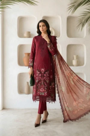Maria B Embroidered Lawn - DS-2611-B