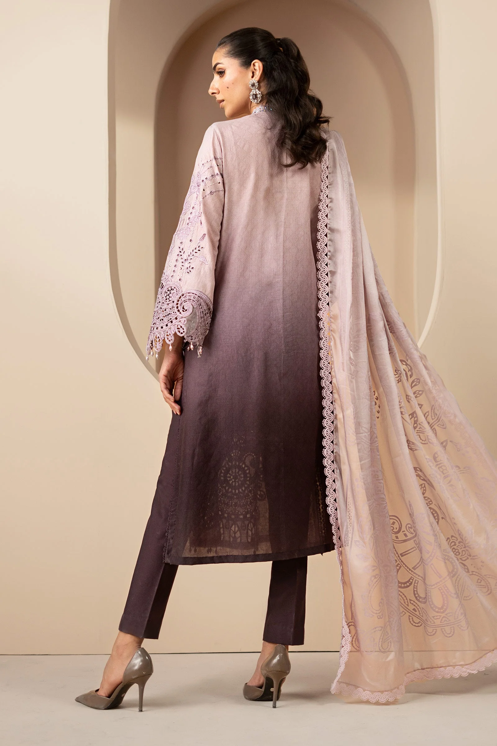 Maria B Embroidered Lawn - DS-2601-B