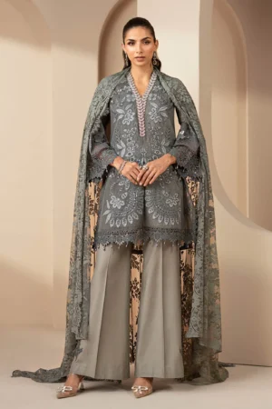 Maria B Embroidered Lawn - DS-2603-B