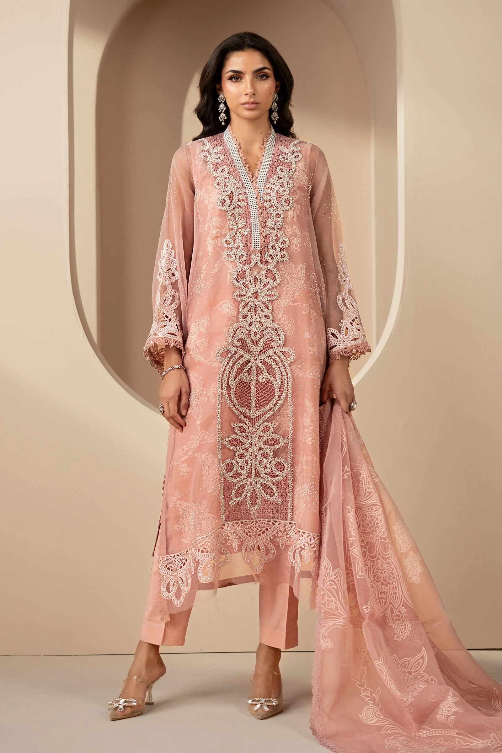 Maria B Embroidered Lawn - DS-2604-B