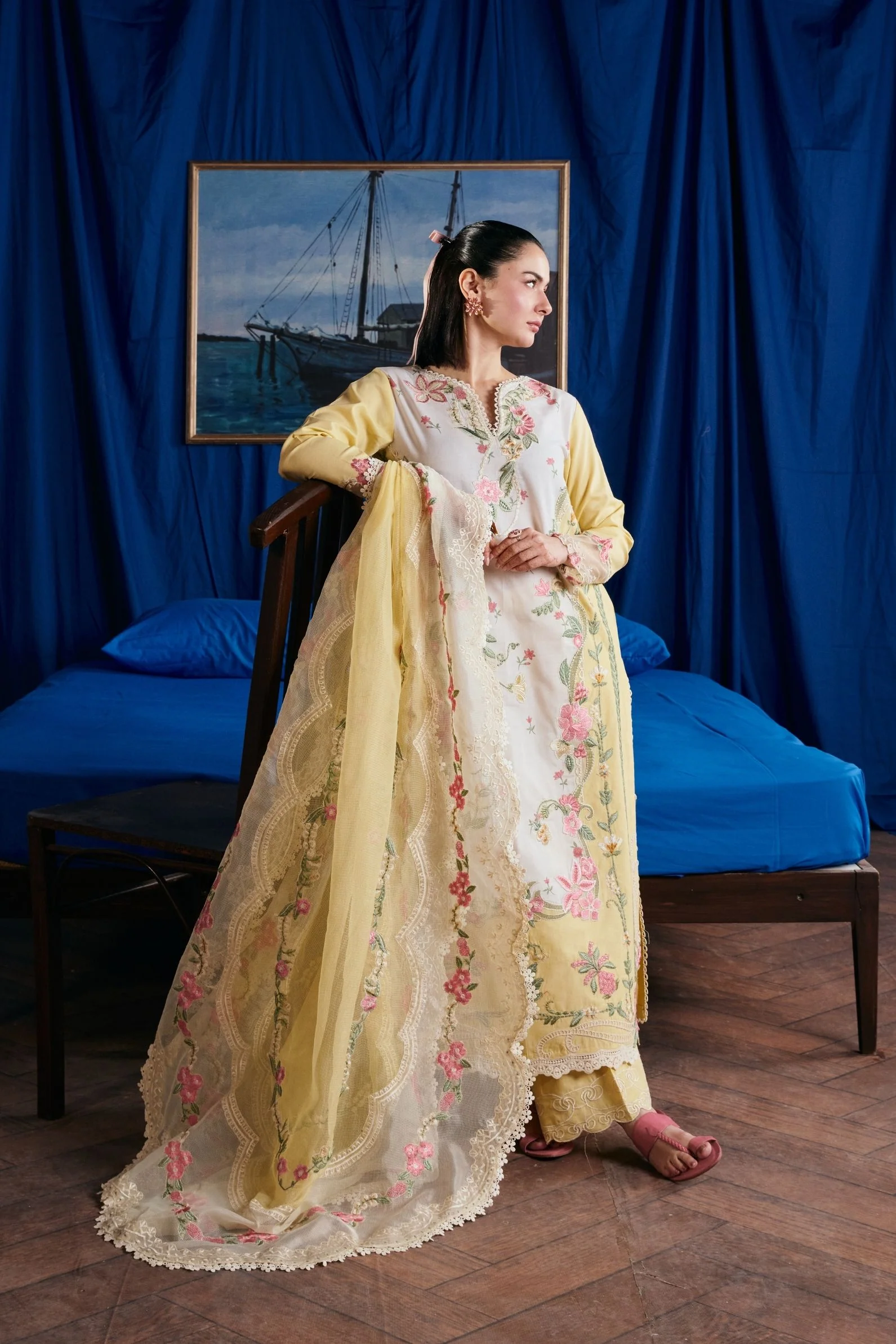 Maryam Hussain Luxury Lawn 26 - Titli