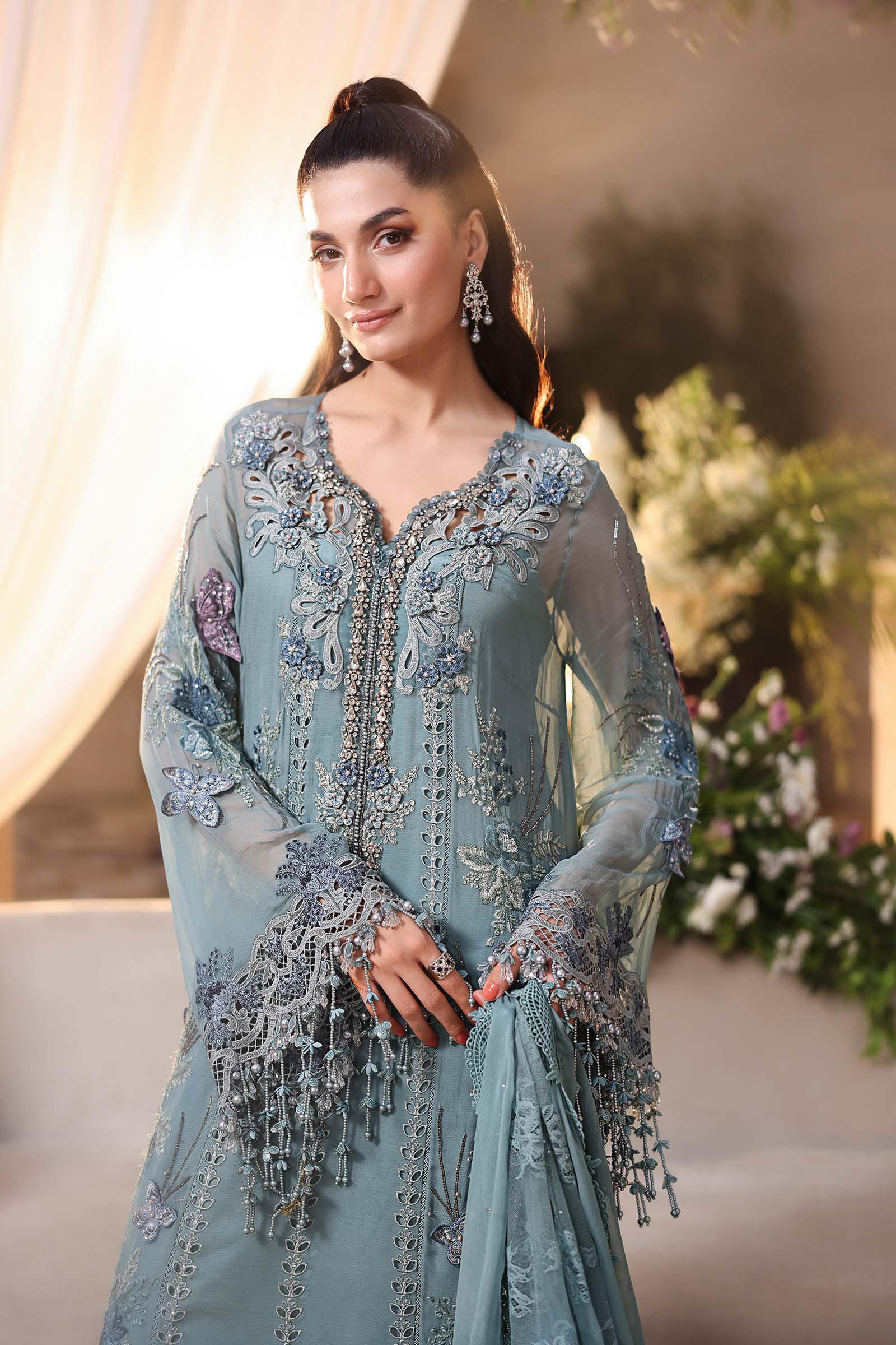 Maria B Embroidered Chiffon | MPC-26-106