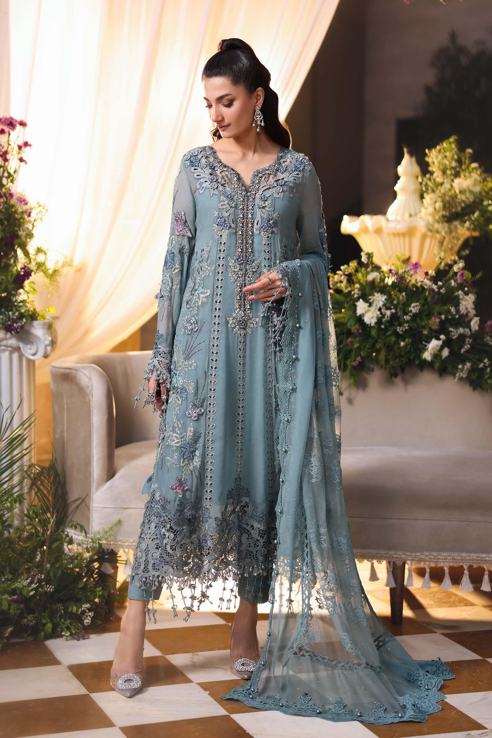 Maria B Embroidered Chiffon | MPC-26-106