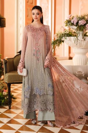 Maria B Embroidered Chiffon | MPC-26-202