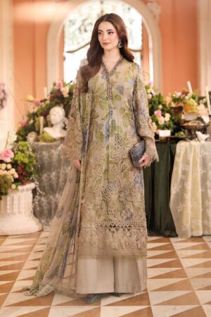 Maria B Embroidered Chiffon | MPC-26-203